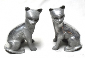 Manufacturers Exporters and Wholesale Suppliers of Aluminium Book End Cat S-4X5 Inches Moradabad Uttar Pradesh Aluminium Book End Cat S-4X5 Inches